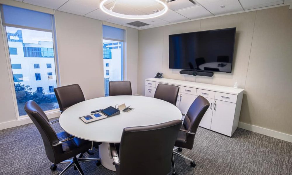 Small Conference Room with round table